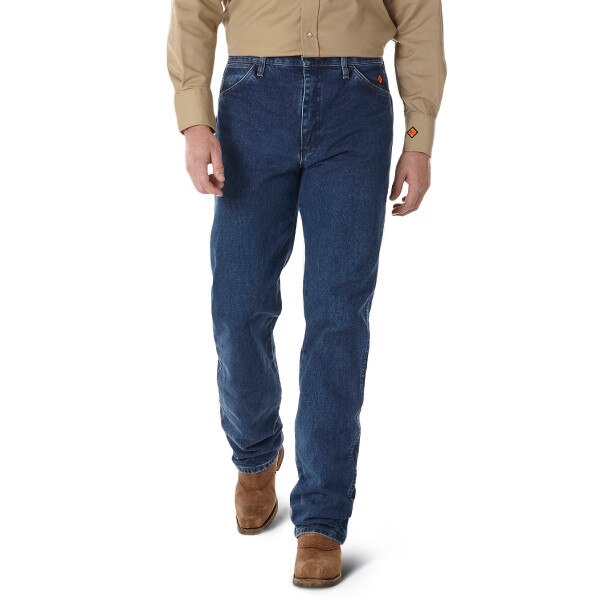 Wrangler Original Fit FR Jean in Stonewash